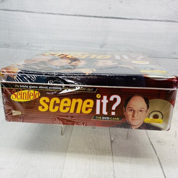 2008 SEINFELD Scene It Deluxe Edition DVD Trivia Game Factory Sealed Tin Box NEW - Picture 13 of 16